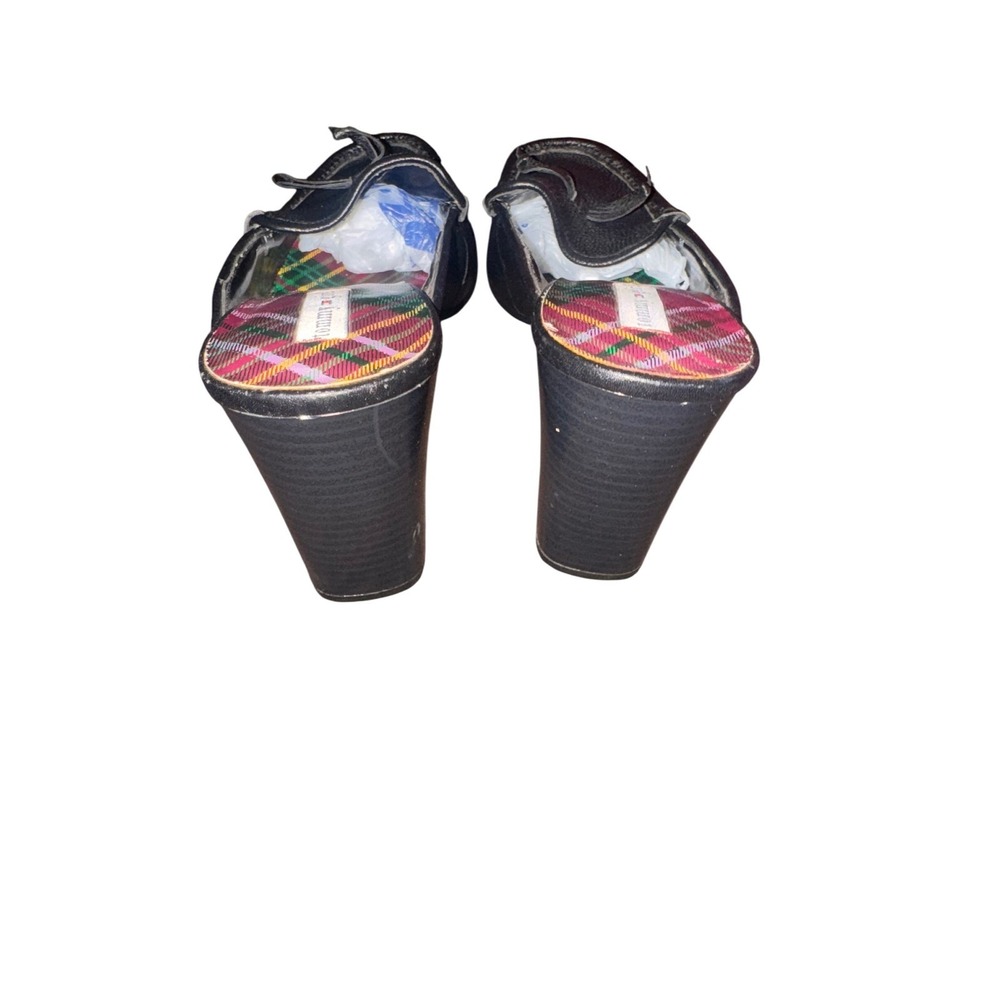 Tommy Girl | Hilfiger y2k Deadstock heeled mules black size 9.5 - Picture 5 of 6